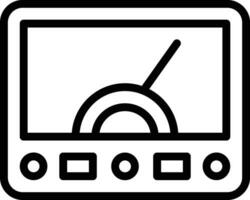 Voltmeter Vector Icon