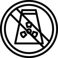 No Fossil Fuels Vector Icon