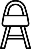 Bar Stool Vector Icon