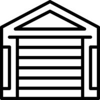 Garage Vector Icon