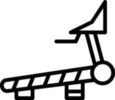 Treadmill Vector Icon