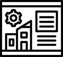 Construction Project Vector Icon