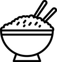 Rice Vector Icon