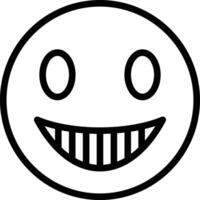 Grinning Face with Smiling Eyes Vector Icon