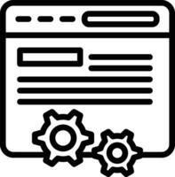 Page Optimization Vector Icon