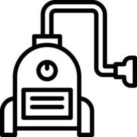 Vacuum Cleaner Vector Icon