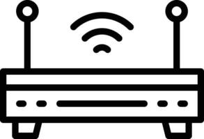 Wireless Router Vector Icon