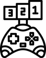 Game Ranking Vector Icon