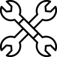 Wrench Vector Icon