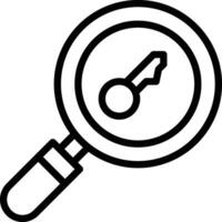 Keywords Vector Icon