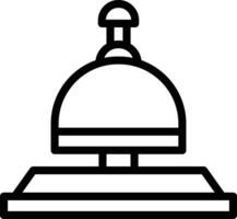 Desk Bell Vector Icon