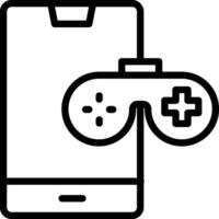 Smartphone Game Vector Icon