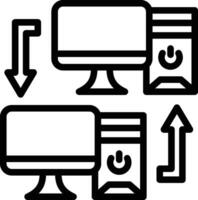 Shared Systems Vector Icon Vector Icon