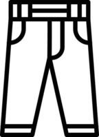 Trousers Vector Icon