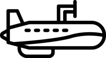 Submarine Vector Icon