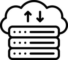 Web Hosting Vector Icon