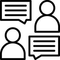 Interview Vector Icon
