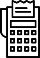 Card Machine Vector Icon