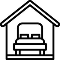 Accomodation Vector Icon