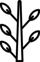 Tree Branch Vector Icon