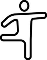 Gymnastics Vector Icon