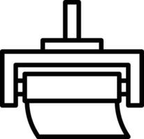 Rolling Machine Vector Icon