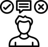 Decision Making Vector Icon