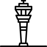 Control Tower Vector Icon