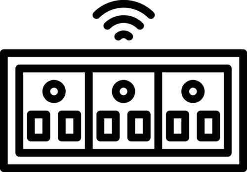 Smart Socket Vector Icon