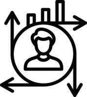User Predictions Vector Icon