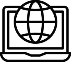 Worldwide Vector Icon