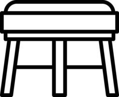 Stool Vector Icon