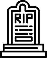 Grave Vector Icon