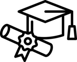 Graduation Hat Vector Icon