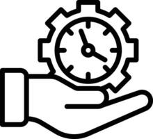 Time Management Vector Icon