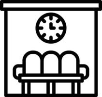 Waiting Room Vector Icon