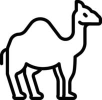 Camel Vector Icon