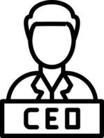 CEO Vector Icon