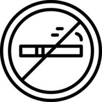 No Smoking Vector Icon