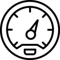 Tachometer Vector Icon