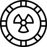 Radiation Vector Icon