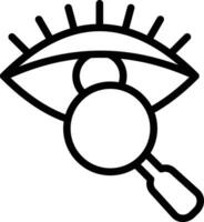 Ophthalmology Vector Icon