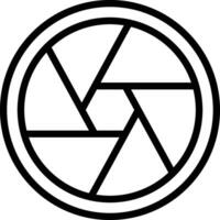 Aperture Vector Icon