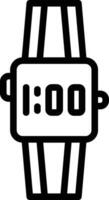 icono de vector de reloj inteligente