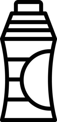 Water Bottle Vector Icon