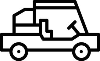 Buggy Car Vector Icon