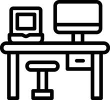 Workplace Vector Icon