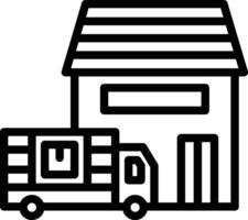 Home Delivery Vector Icon