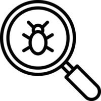 Virus Detection Vector Icon