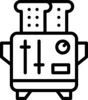 Toaster Vector Icon